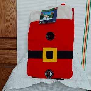 NWT Bouquet Collection Adult Christmas Apron- Santa's Coat